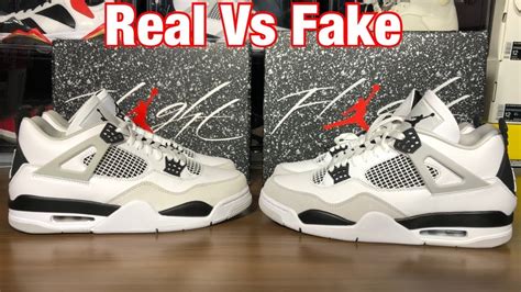 rep jordan 4 vs real